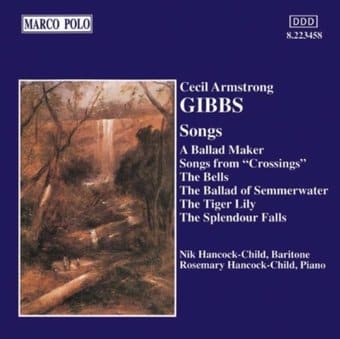 Gibbs Cecil Armstrong 1889-1960 4 Songs From