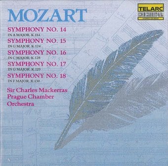 Mozart: Symphonies No. 14, No. 15, No. 16, No. 17