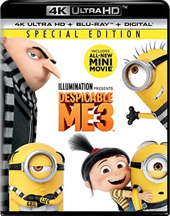 Despicable Me 3 (4K UltraHD + Blu-ray)