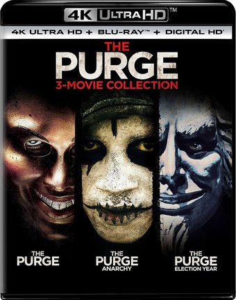 The Purge 3-Movie Collection (4k UltraHD +