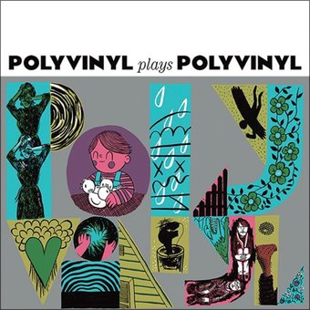 Polyvinyl Plays Polyvinyl (2LPs - 1 Pink Marbled