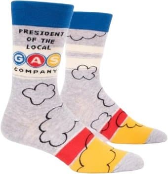President of the Local Gas Company - Men's Socks