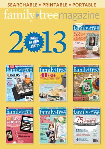 Family Tree Magazine Annual CD 2013