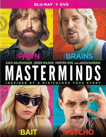 Masterminds (Blu-ray + DVD)