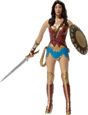 DC Comics - Wonder Woman: 2017 Movie Version - Bendable Figure with Sword & Shield DC Comics - Wonder Woman: 2017 Movie Version -