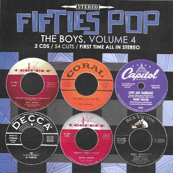 50S Pop Boys V4-54 Cuts-100% First Time / Var