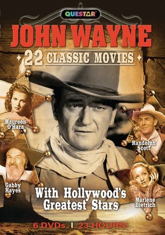 John Wayne - 22 Classic Movies (6-Disc)