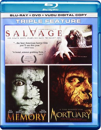 Mortuary / Salvage / Memory (Blu-ray)