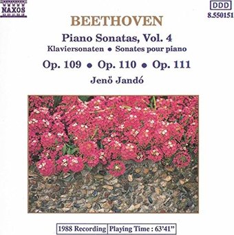 Beethoven: Piano Sonatas Vol.4