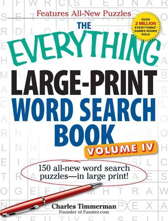 Word & Word Search: The Everything Large-Print