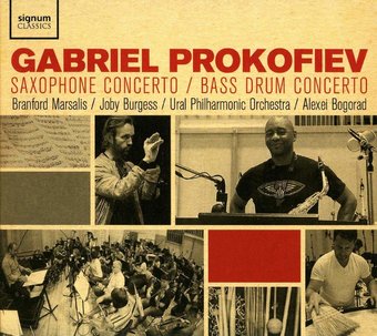 Gabriel Prokofiev: Saxophone Concerto, Bass Drum
