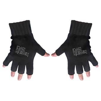 Iron Maiden - Logo - Fingerless Gloves (One Size