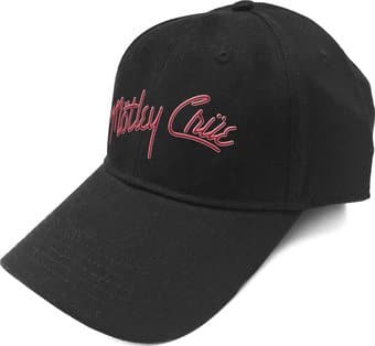 Motley Crue - Logo Black Baseball Cap