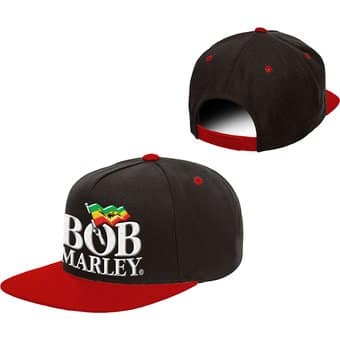 Bob Marley - Logo - Adjustable Black Snapback