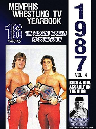 Wrestling - 1987 Memphis Wrestling TV Yearbook