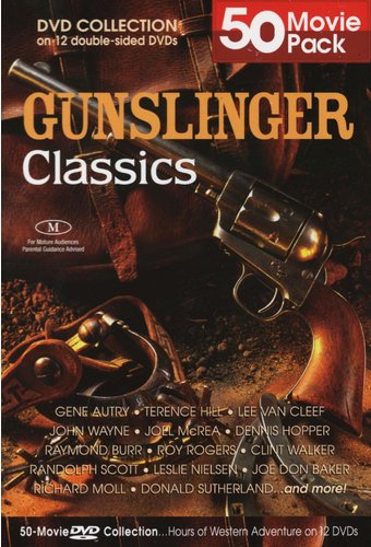 Gunslinger Classics - 50 Movie Pack (12-DVD)