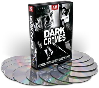 Dark Crimes: 50-Movie Collection (12-DVD)