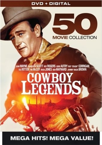 Cowboy Legends: 50-Movie Collection (10-DVD)