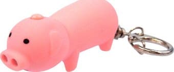 Pig - LED Keychain with Sound