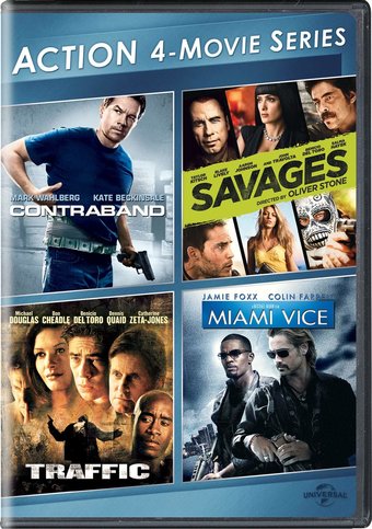 Action 4-Movie Series: Contraband / Savages /
