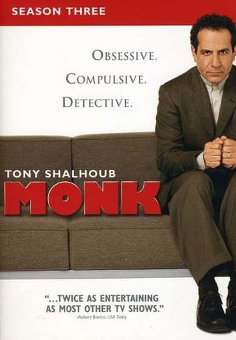 Monk - Season 3 (4-DVD)