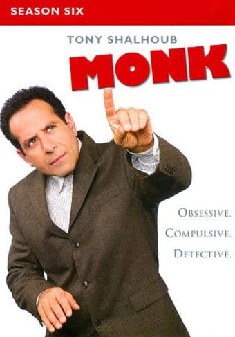 Monk - Season 6 (4-DVD)