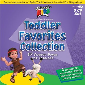 Cedarmont Kids Toddler Favorites Collection (3-CD Box Set)