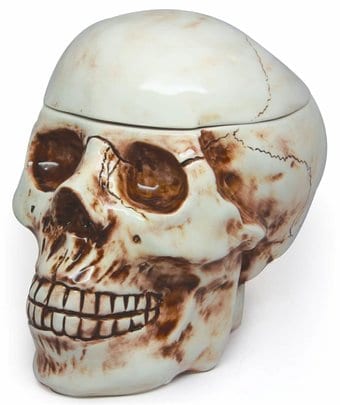 Skull - 8" Ceramic Cookie Jar