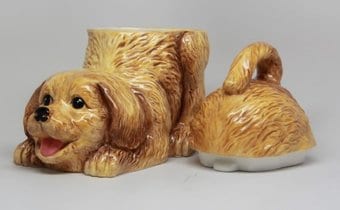 Puppy - Golden Retriever - Cookie Jar
