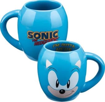 Sonic the Hedgehog - 18 oz. Ceramic Oval Mug