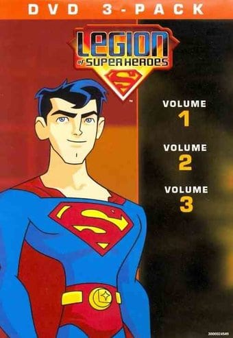 Legion of Superheroes - Volumes 1-3 (3-DVD)