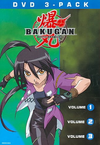 Bakugan Battle Brawlers, Volumes 1-3 (3-DVD)
