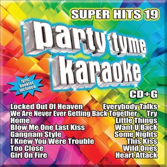 Party Tyme Karaoke - Super Hits 19 [16-song CD+G]