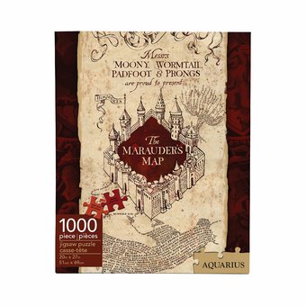 Harry Potter - Marauders Map Puzzle (1000 Pieces)