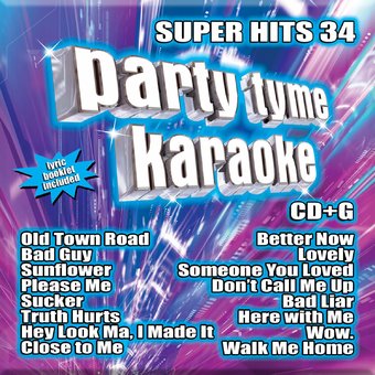 Party Tyme Karaoke: Super Hits, Volume 34