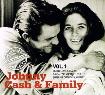Johnny Cash & Family, Volume 1: 80 Tracks (4-CD)