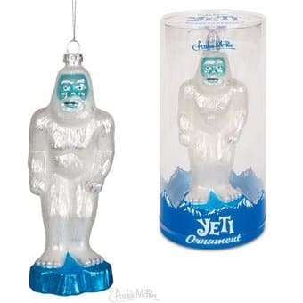 Yeti - Glass Ornament