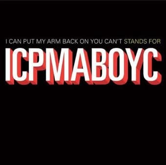 Stands for Icpmaboyc