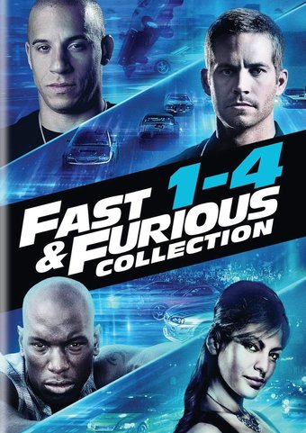 Fast & Furious Collection: 1-4 (4-DVD)