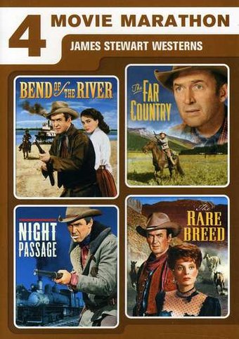 4 Movie Marathon: James Stewart Westerns (Bend of