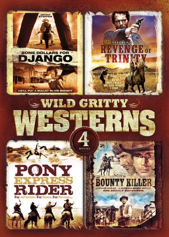 Wild Gritty Westerns: 4-Movie Collection (Some