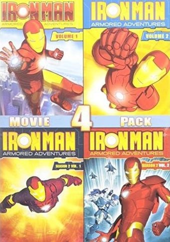 Iron Man: Armored Adventures - Volume 1-4 (4-DVD)