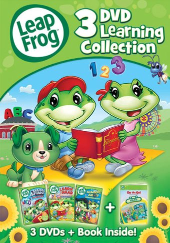 LeapFrog: 3 DVD Learning Collection (With Book)