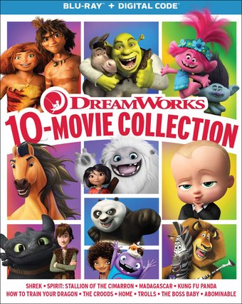 DreamWorks 10-Movie Collection (Shrek / Spirit: