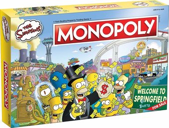 The Simpsons - Monopoly Board Game (30th Year)