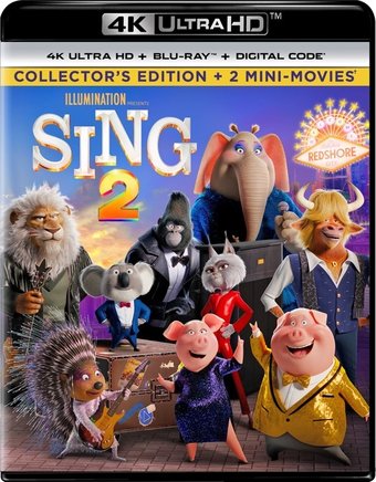 Sing 2 (Includes Digital Copy, 4K Ultra HD