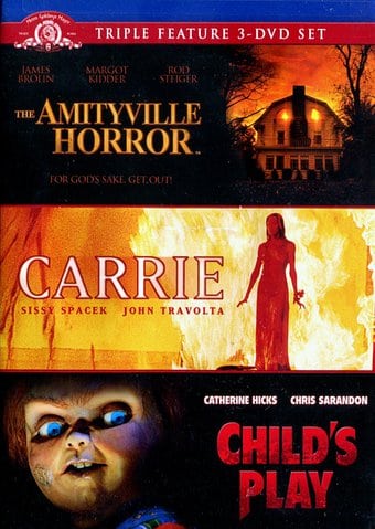 The Amityville Horror / Carrie / Child's Play