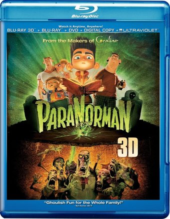 Paranorman 3D (Blu-ray + DVD)