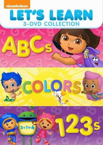 Let's Learn: ABCs / Colors / 123s (3-DVD)