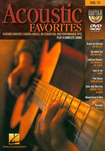 Guitar Play-Along, Volume 17: Acoustic Favorites